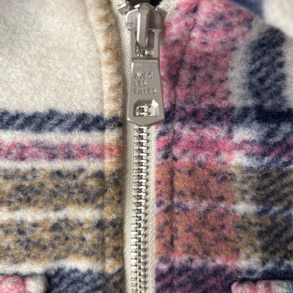 Zip-Front Printed Jacket by Avec Les Filles - Picture 3 of 8